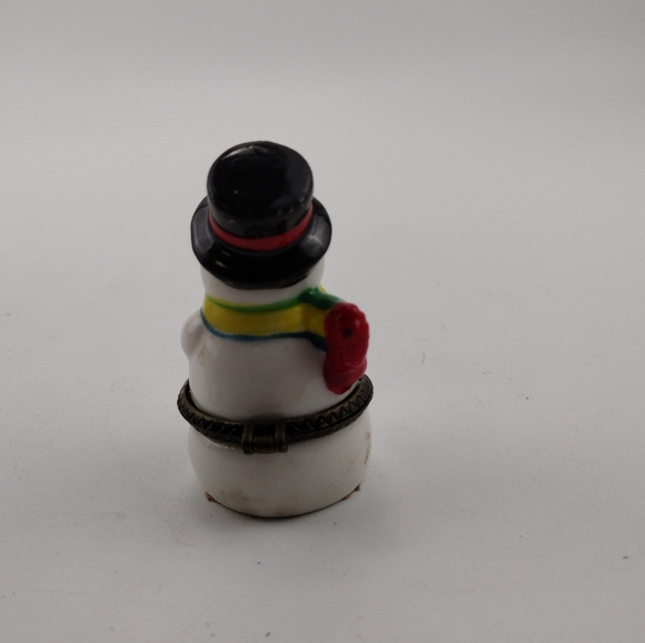 Snowman Ring/Trinket hinged box - Picture 3 of 5